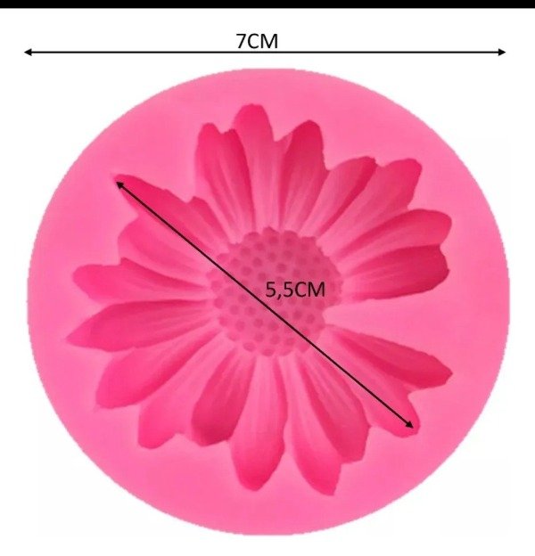 Producto - Molde Margarita molde Rosa 2955