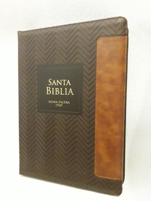 Producto - Biblia Reina Valera 1960  Letra Super Gigante Pjr  Negro - Café