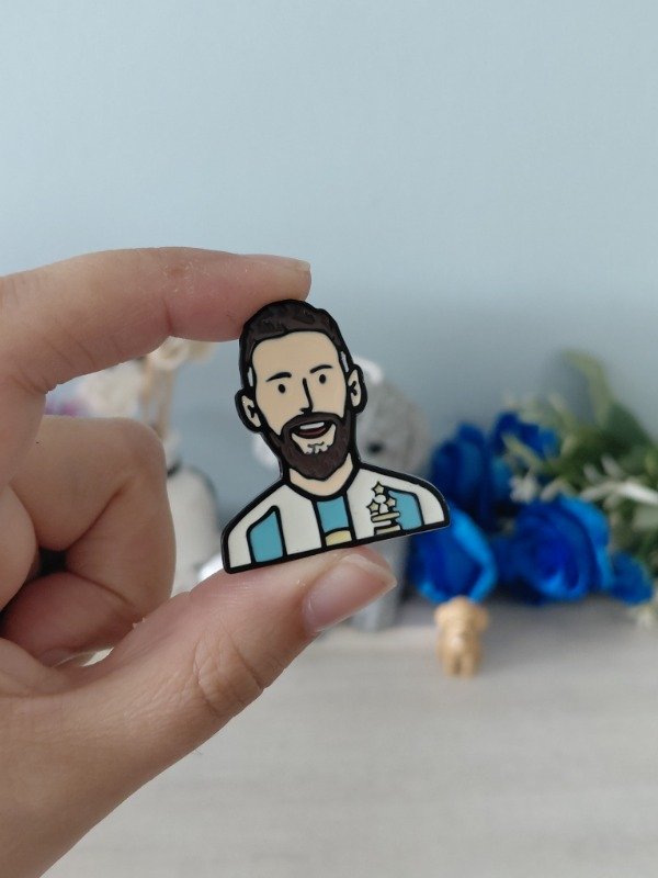 Producto - Pin metalizado - Messi #0682