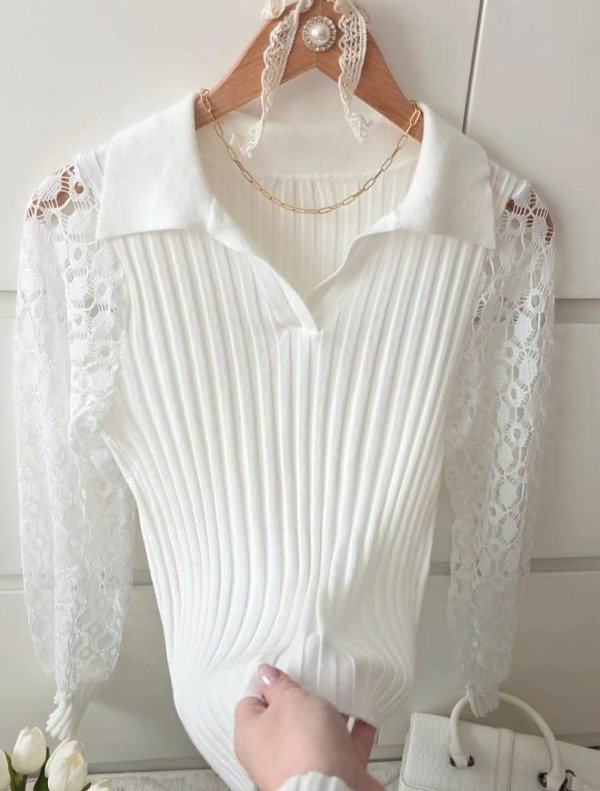 Producto - Suéter importado blanco