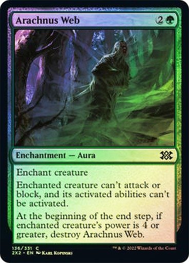 Producto - Arachnus Web Foil  Double Masters 2022