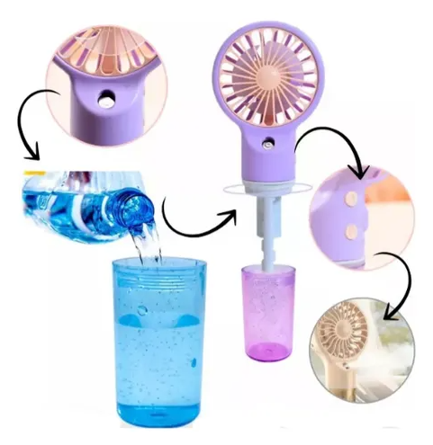Producto - Ventilador ELOISE con humidificador - 3