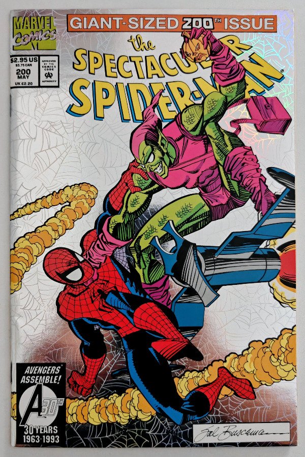 Producto - Spectacular Spider-Man #200 (1993) - Número aniversario con portada foil