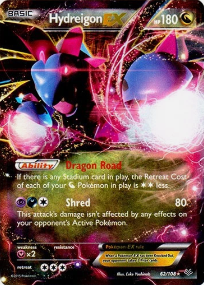 Producto - Hydreigon EX - 62/108 - Roaring Skies - Holo