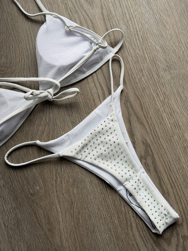 Producto - Bikini Atenas strass blanca - 1