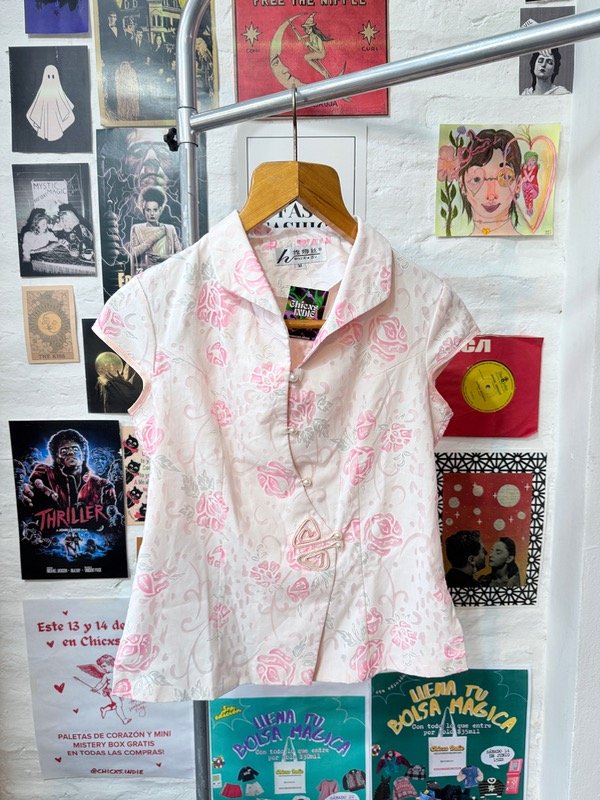 Producto - QIPAO REMERA PINK