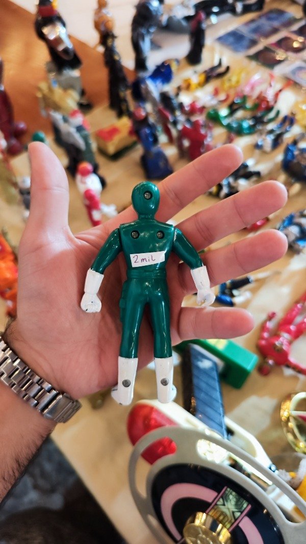 Producto - Zeo Green Ranger 1996 Bootleg 10 cm - 1