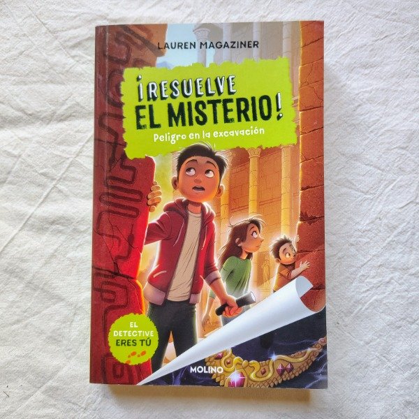 Producto - Resuelve el misterio - Peligro en la excavación