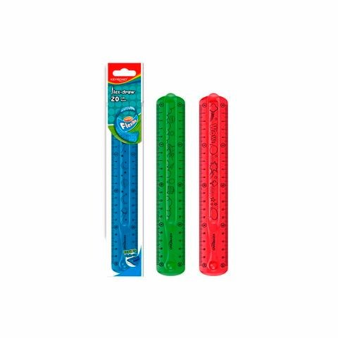 Producto - REGLA FLEXIBLE FLEX-DRAW 20CM KEYROAD