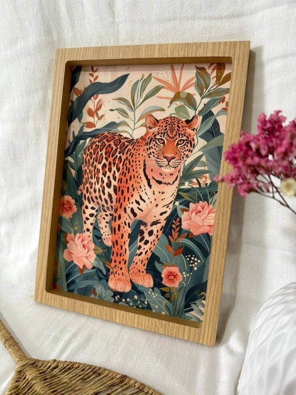 Producto - Cuadro TIGRE FLOWERS