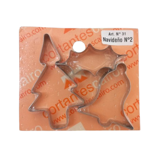 Producto - Set cortantes navideños nro2