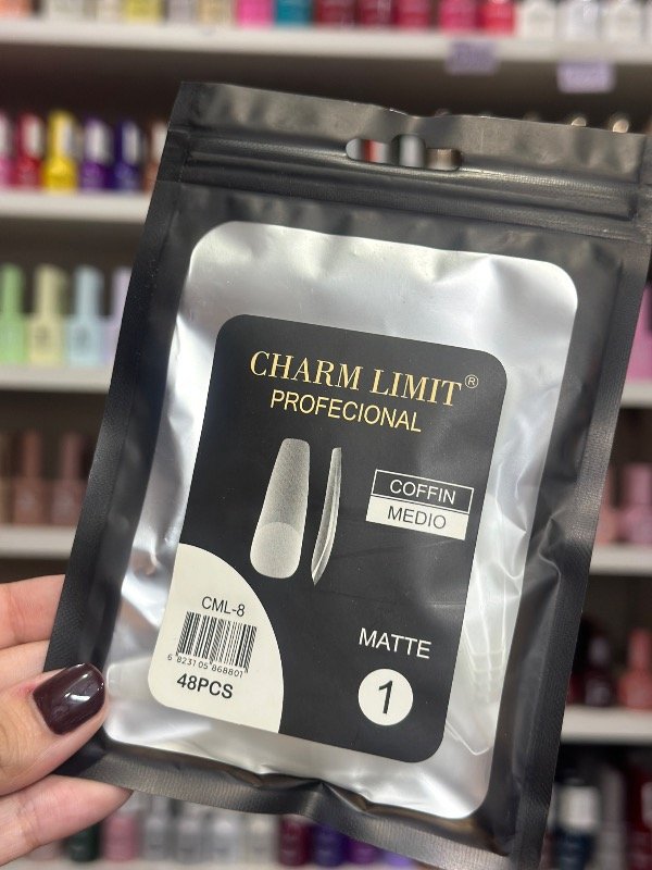 Producto - TIPS SOFT GEL Coffin x48 (Charm Limit) n-01