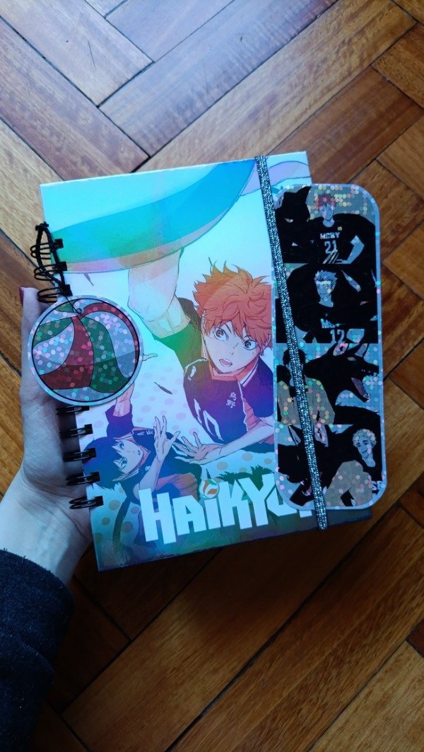 Producto - Agenda o cuaderno Holográfico temática Haikyu