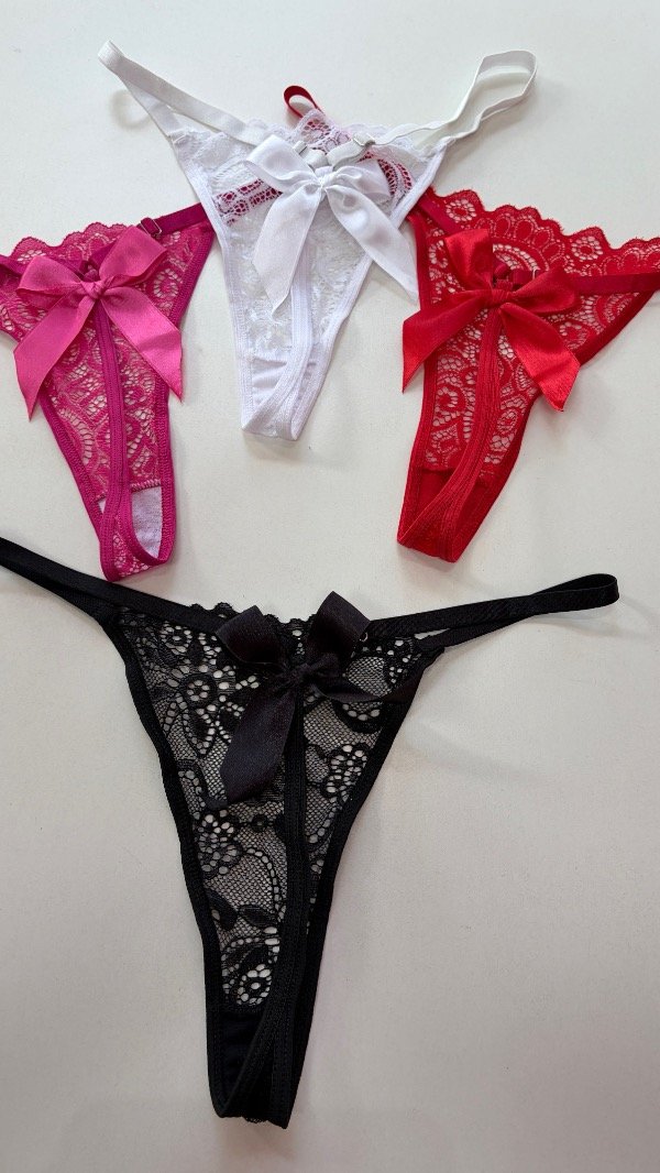 Producto - Less moño blanca