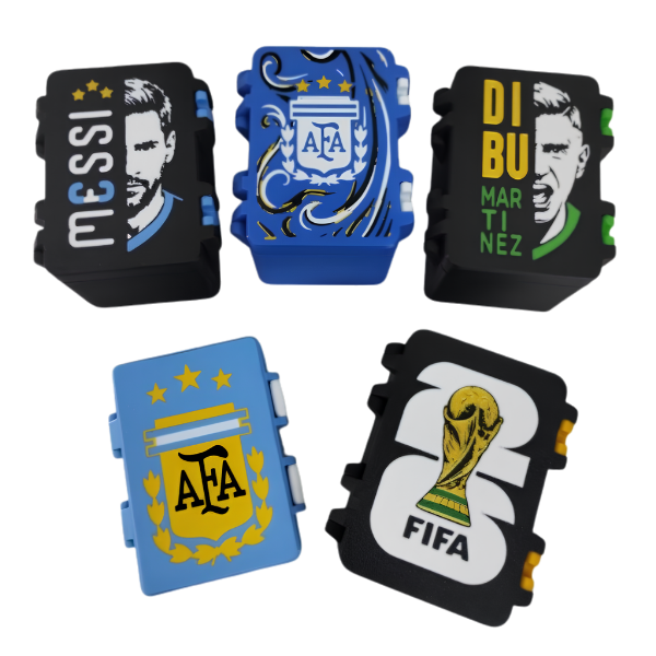 Producto - Caja Contenedora de Figuritas -COPA DEL MUNDO-