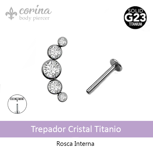 Producto - Trepador Cristal Titanio