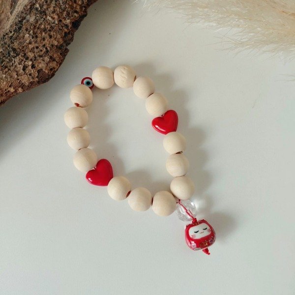 Producto - Amuleto Neko rojo