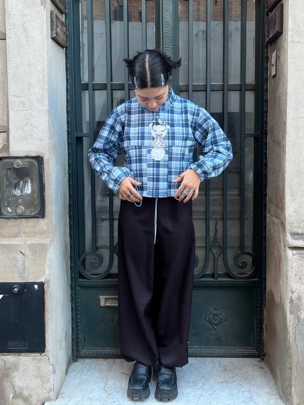 Producto - pantalón bufón marrón