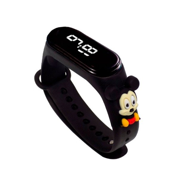 Producto - Reloj Led Pulsera Silicona Ajustable Modelos De Niños Y Niñas