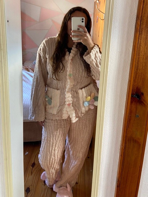 Producto - Pijama polar soft manddy rosa