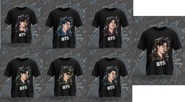 Producto - REMERAS BTS 3 - 3