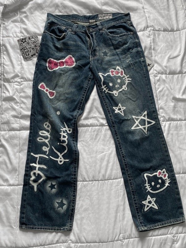 Producto - Denim Pant Hello Kitty