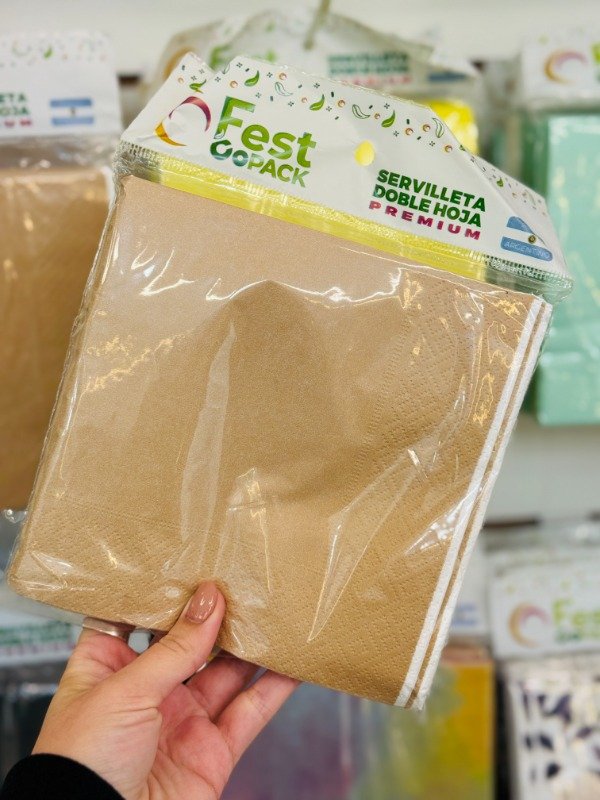 Producto - Servilletas Premium kraft x20u