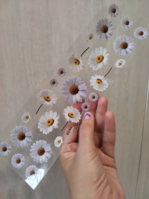 Producto - UV Tiras 8x28cm Margaritas #3