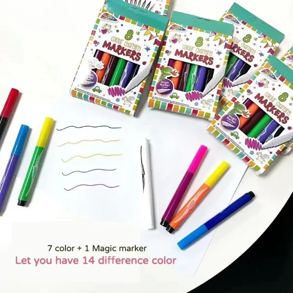 Producto - MARCADORES X8 UNIDADES