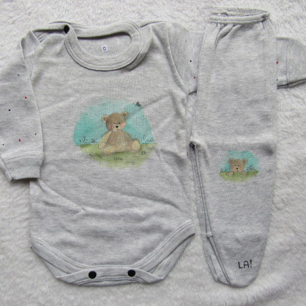 Producto - Set Osito Gris