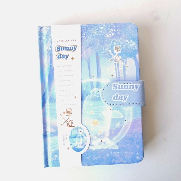 Producto - Cuaderno con cierre magnético - Sunny Day