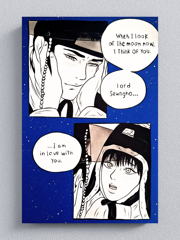 Producto - Cuadro Pintor nocturno (20x30cm)