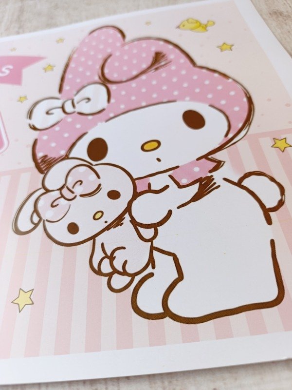 Producto - [Laser] Lamina My Melody - Cartel de Bienvenida - 2