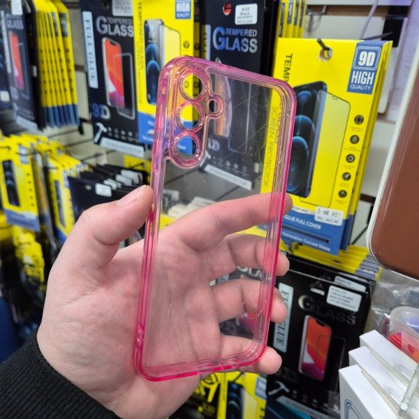 Producto - Cristal Case Rosa - Samsung A15