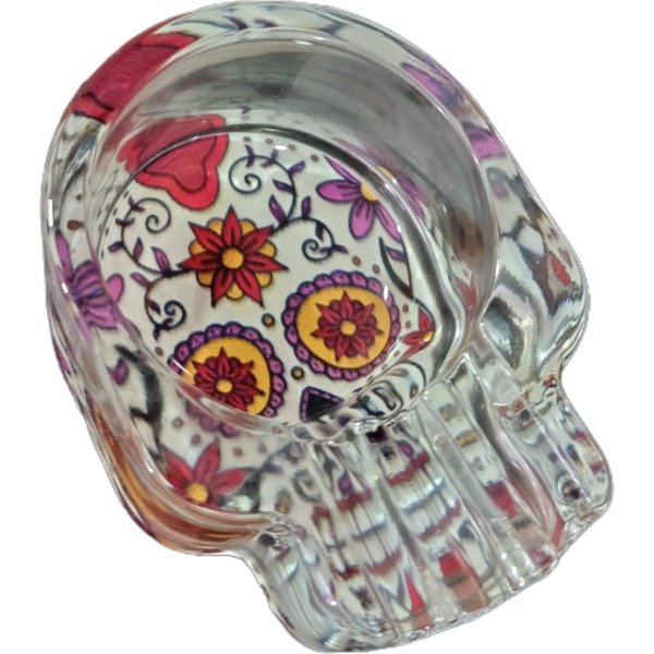 Producto - CENICERO VIDRIO CALAVERA X UNIDAD