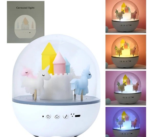 Producto - Lámpara Carrusel Unicornio