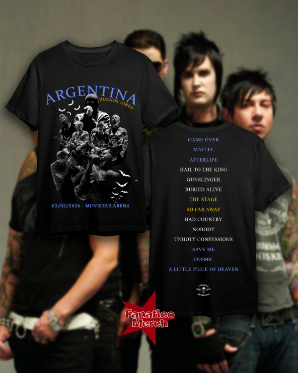 Producto - Remera Clasica - Argentina x A7X - 1
