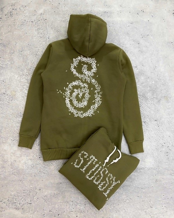 Producto - Buzo black espiral verde