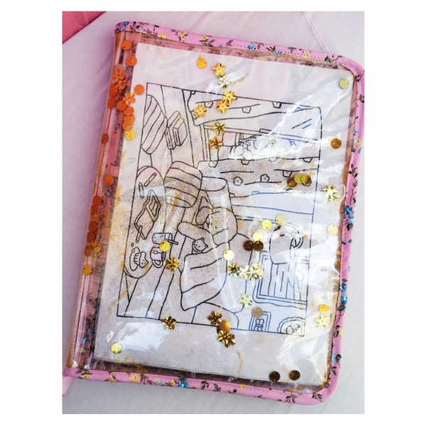 Producto - ORGANIZADOR A4 GLITTER - 2