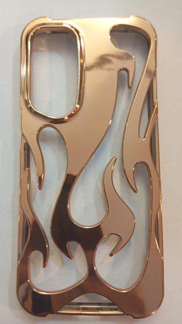 Producto - Funda Llamarada Calada Dorado para Samsung A16