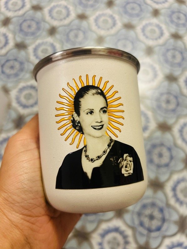 Producto - Mate Evita Blanco