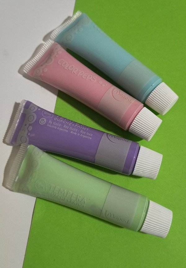 Producto - Temperas pastel x 4 unid maped