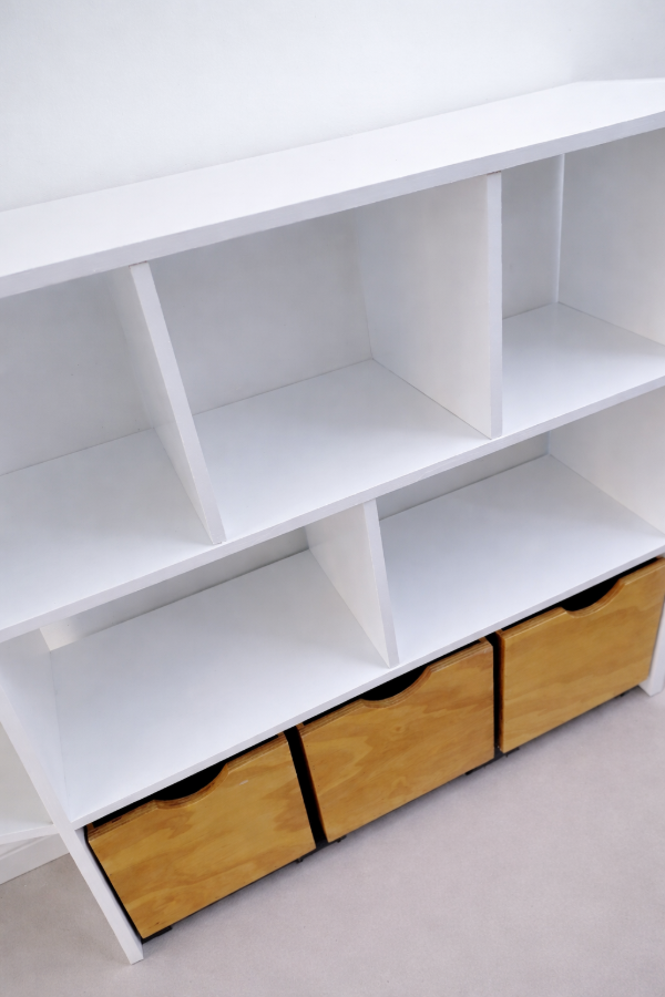 Producto - Mueble para juguetes cajones con ruedas 120x120x40cm (POR ENCARGUE) - 0
