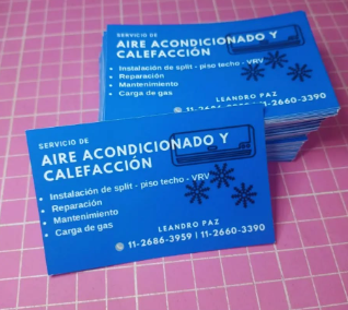 Producto - 100 Tarjetas de Presentación/Agradecimiento  9x5 cm - 5