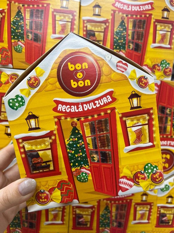 Producto - Caja Casita Bon o Bon + 7u Bon o Bon