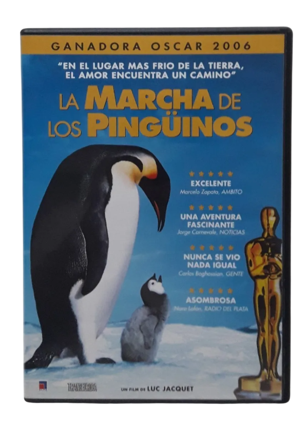 Producto - La Marcha De Los Pinguinos Dvd Con Libro Actividades (usado)