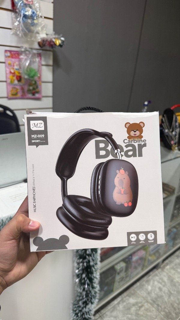 Producto - AURICULARES CASCO DE CAPIBARA