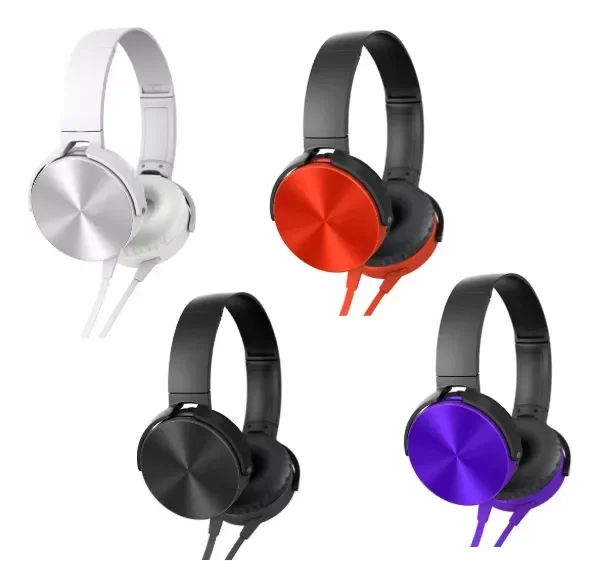 Producto - Auricular Vincha Plegable Extra Bass