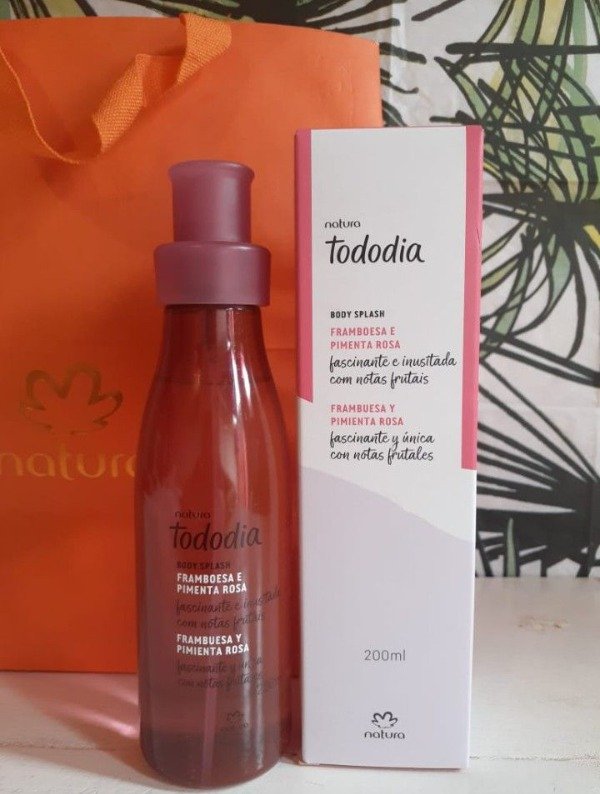 Producto - Body Splash Tododia Frambuesa y Pimienta Rosa