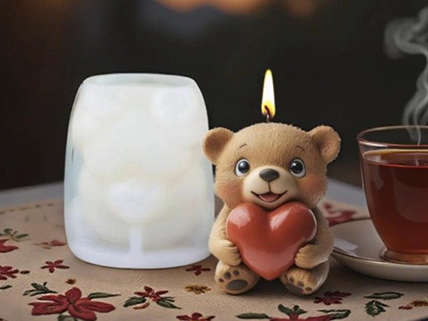 Producto - Molde oso + corazon 010C3